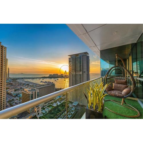 JBR Coastal Escape - Amazing Sea Views, Pool & State-of-the-Art Gym