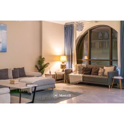 JBR Luxury 3BR Apartment with Maids, Walk to Beach & The Walk