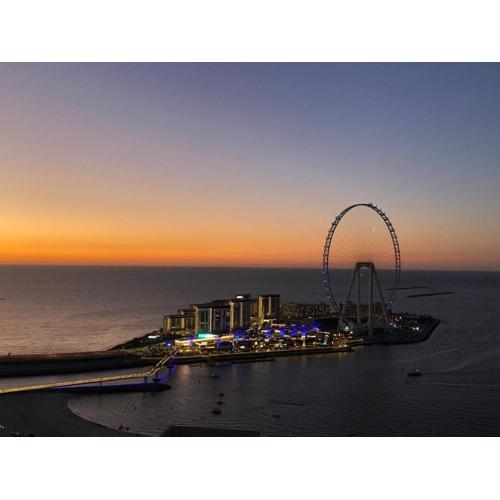 JBR Panoramic 2 BR High Floor Full Apartment