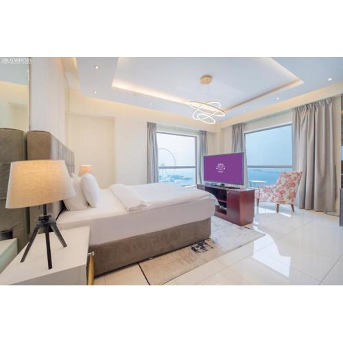 JBR Rimal 4 , Panoramic Sea and Marina Views, 2m walk to Beach by Gardenia Suites