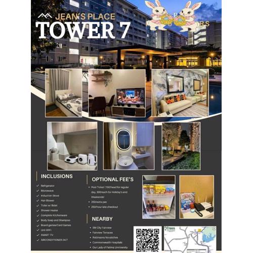 Jean's Place Tower 7 Trees Residences Fairview Newly Renovated