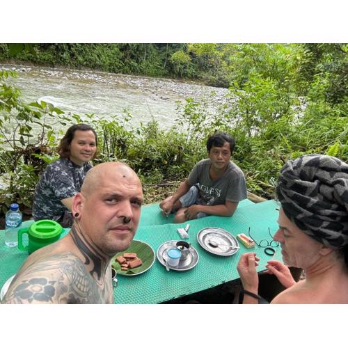 Jungle house and treking