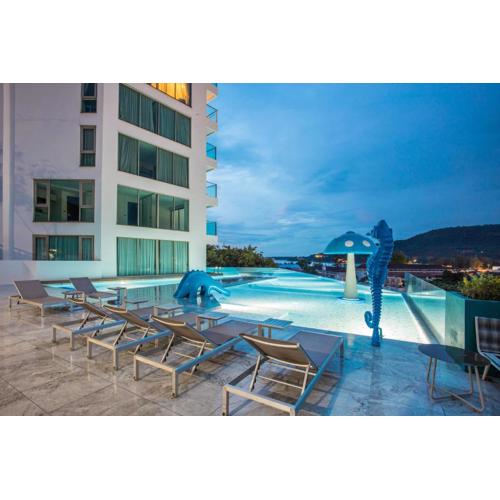 Kamala Ocean view 1 BR apt with pool, gym & spa - Oceana C63