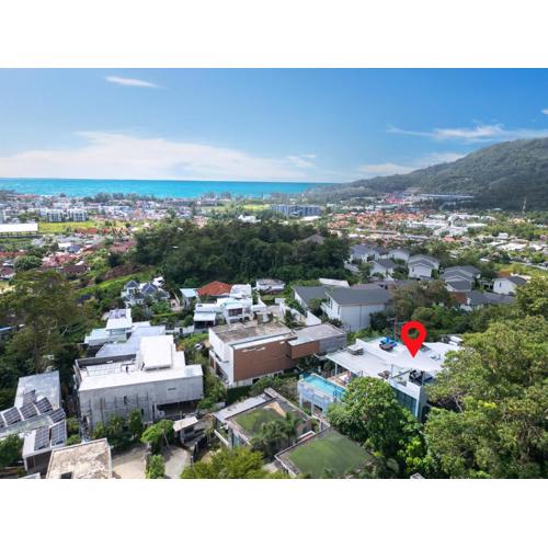 Kamala Sea View-villa with private pool and maid