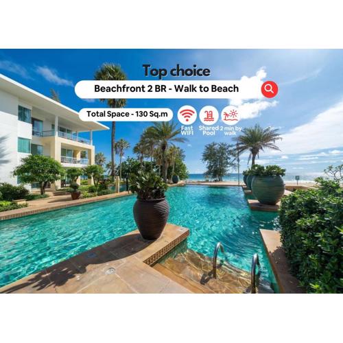 Karon Seaview Beachfront - 2 BR Apartment At Paradox Residence