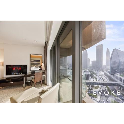 Kempinski Luxe Studio Burj Khalifa View by Evoke