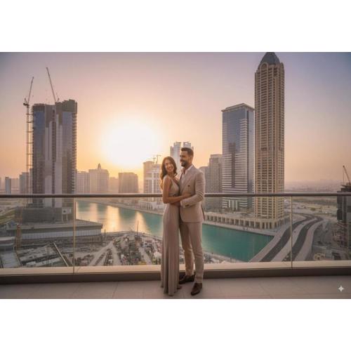 Keyrock Living - 1BR Retreat with Lake View & Pool