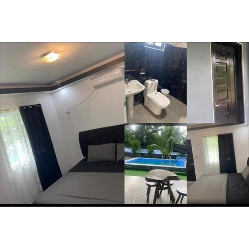 Kian and Kayden's private pool and guesthouse