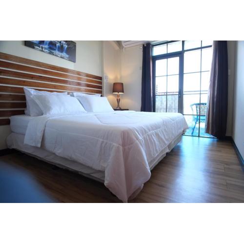 King Bed 2BR European Style City Center in Davao City Philippines