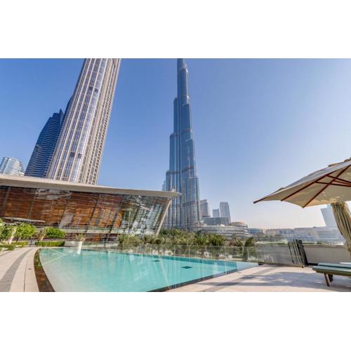 Knokey Luxury 1BR Apartments - 5 min walk to Burj Khalifa & Dubai Mall & Dubai Fountain
