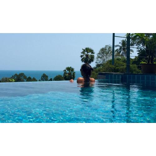 Ko Samui Seaview pool villa Seren with car