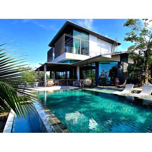 Krabi Glass House Sea View Villa