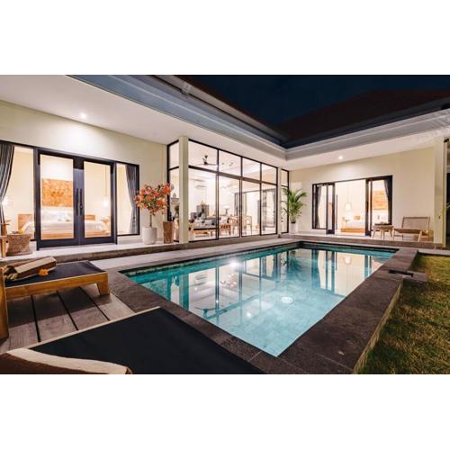 Kyati - 7 Min to Beach, Calm Villa in Canggu Center