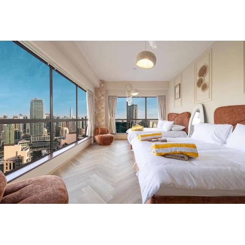 KYMA 2BDR JBR - Luxury Apartment with Full Panoramic Dubai Marina view