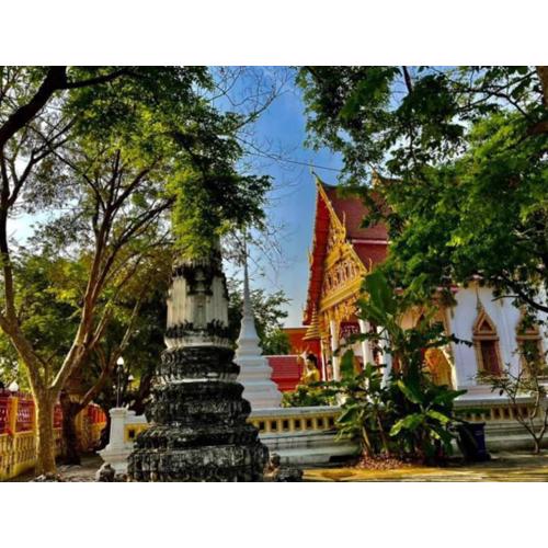 Lamduan house whole House - 3BR - Experience temple and canal life