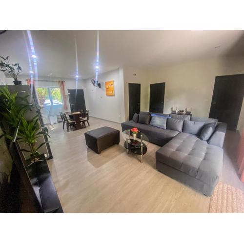 Lanta Sunshine Residence Apt 3 Two Bed Apartment with AC and Work Space