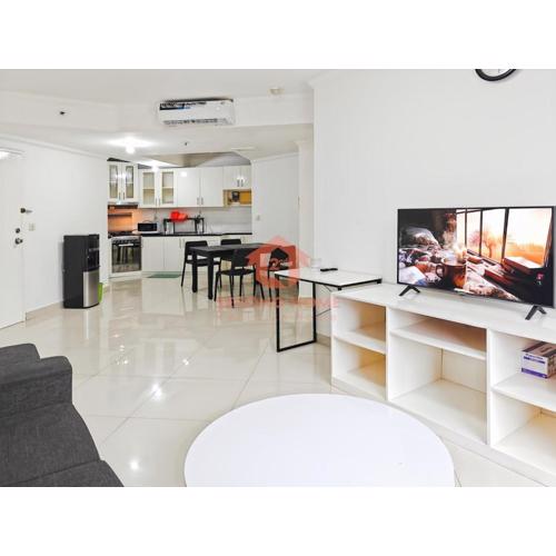 Large 3BR Rasuna Apt with Pool, Gym, WiFi by 2ndHome