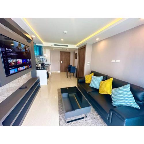 Large luxury condo - Pattaya City Centre - Grand Avenue Residences, Pool View - 413