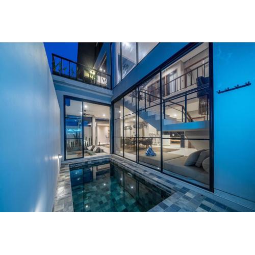 Leela Villa - Family-Friendly 3BR Villa in Canggu - Rooftop, Ricefield Views