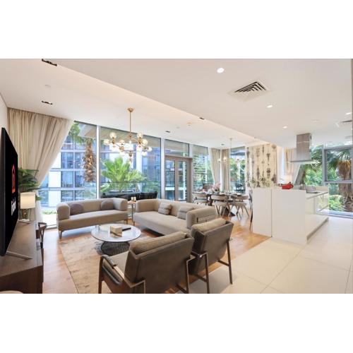 Livbnb - Luxury 3B with Maid's Room, Partial Sea View