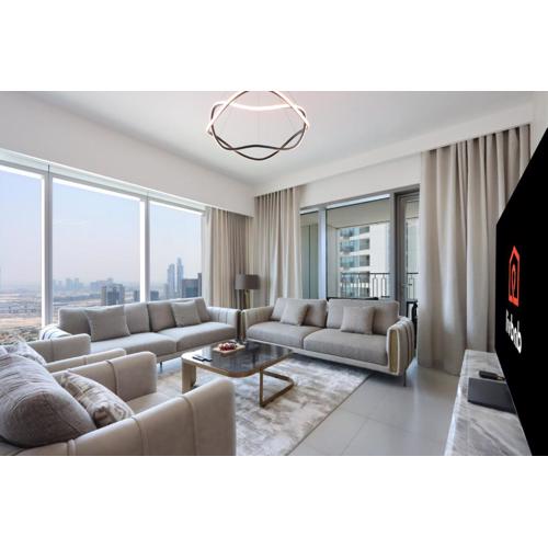 Livbnb-3BR Suite next to Dubai Mall with Burj View