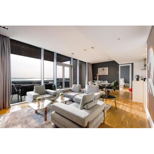 Livbnb-Luxurious Bluewaters 2B Suite with Sea Views