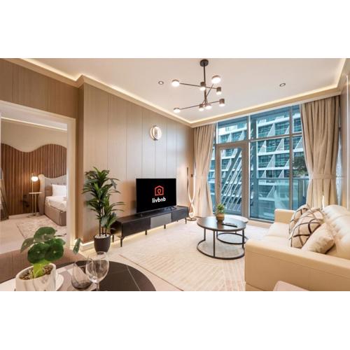 Livbnb-Upgraded 1BR with Balcony,Near Nakheel Mall