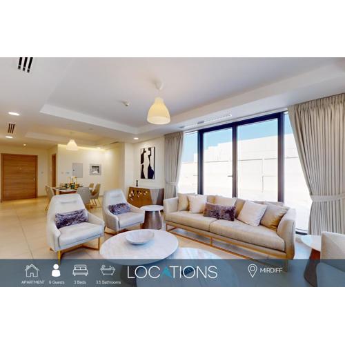 Locations I Lux 3 Bedroom Villa I Panaromic Lush Green Views I Gym, Pool, Parking & Wi-Fi