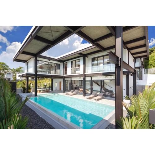 Loft Style 4BR Villa Sunset Garden 4 with 12m Salt Water Pool, near NaiHarn