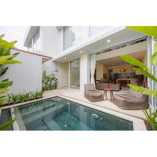 Loft Uno Pererenan, A Private Pool Haven 5-mins walk to the beach