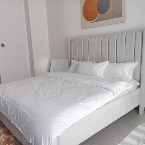 lovely fully furnished three bedroom apartment with swimming pool well equipped gym ample parking space children playing ground and amazing scenic views