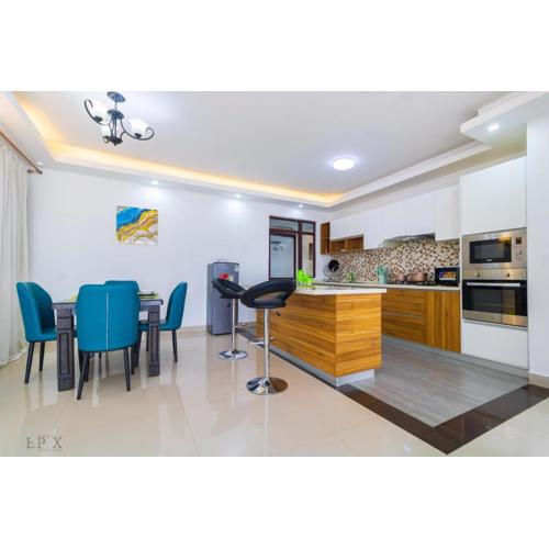 lovely two bedroom apartment with fully equipped gym swimming pool children playing ground ample parking space and amazing scenic views