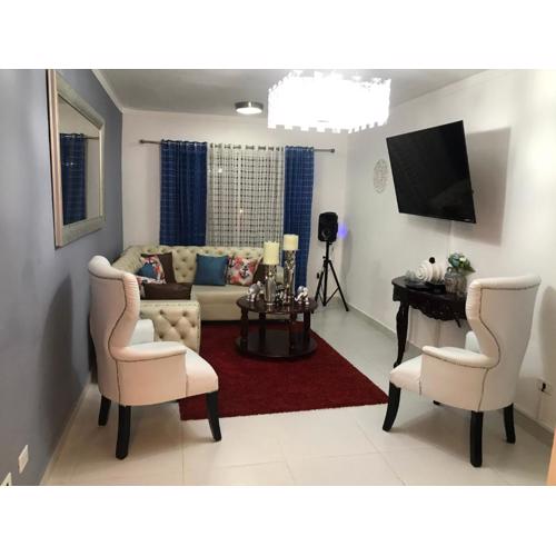 lujoso apto con terraza para barbecue