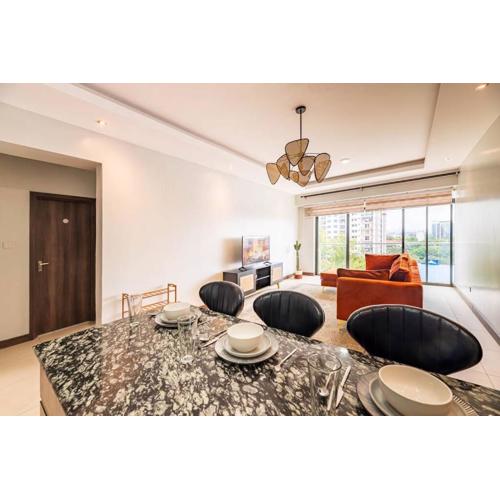 Lush Retreat Near Yaya Center with Pool, Gym & Views