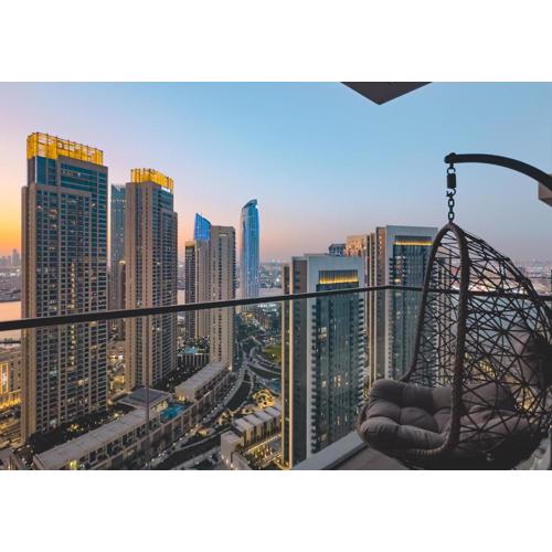 Lux 1BR Apartment with Amazing view in Palace Residences Creek Harbor