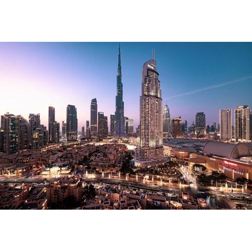 Lux apartment with full Burj View - 5 min walk to Dubai Mall