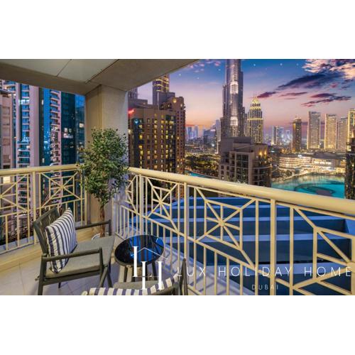 LUX The Burj Khalifa Fountain View Suite