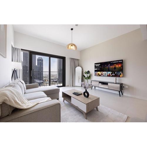 LUXE | 2BR | Sea & City View | 5 Min to Dubai Mall