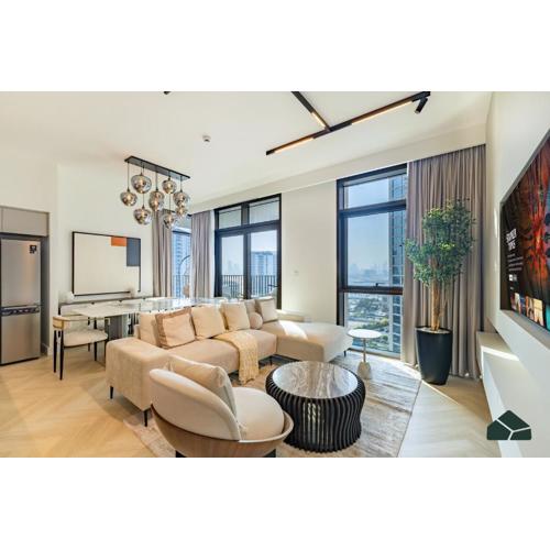 Luxurious 2BR with Sea and Burj View by BMS