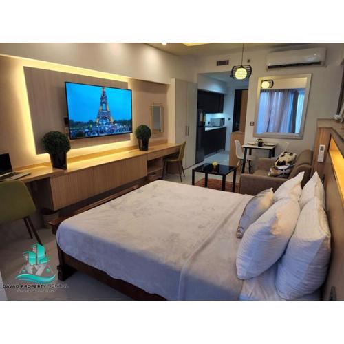Luxurious Studio Unit w/Queen bed@ Aeon Tower 1733