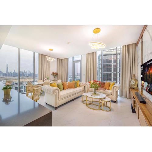 Luxury 2 Bedroom plus kids room Burj Khalifa View