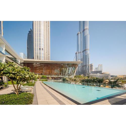 Luxury 2BR Burj Khalifa & Dubai Mall Fountain View
