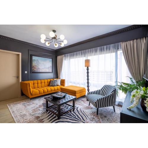 Luxury 2BR Near Airport with Backup Power