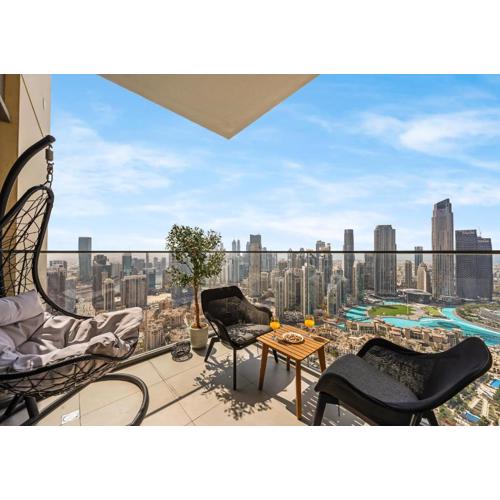 Luxury 3 BR Full Burj Khalifa and Fountain View