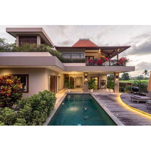 Luxury 3bd Pererenan Villa with Private Pool and Yoga Room