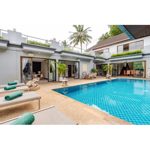 Luxury 4BR Villa with Pool & Ocean Views on Patong