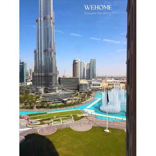 Luxury Apartment with Burj Khalifa View, Balcony Netflix WeHome Premium