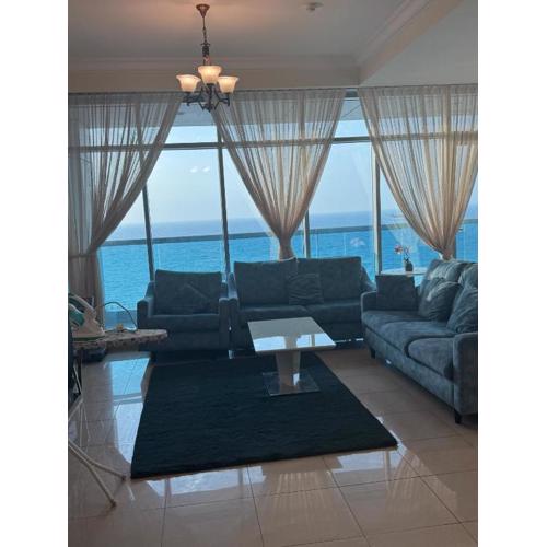 Luxury Beachfront Apartment with Sea Views