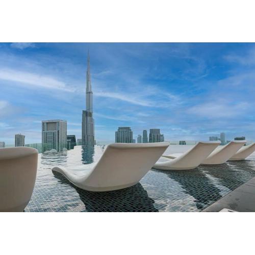 Luxury Burj khalifa view 5 Star 2BD Apartment in Business bay with Rooftop Infinity Pool - Brand New Apartment