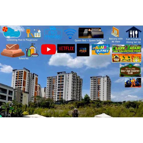 Luxury Condo in Clark Pampanga beside Hilton Hotel and Casino